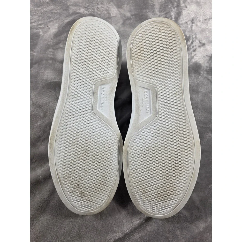 Cole Haan Mens GRANDPRO‎ RALLY T-toe Sneaker Microchip/Optic White US 9 Wide